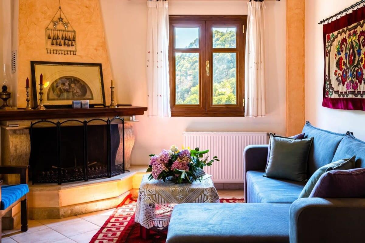 Stemnitsa Stone Residence - Comfy Mountain Getaway المظهر الخارجي الصورة