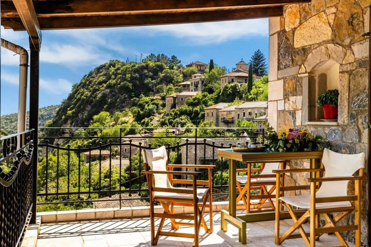 Stemnitsa Stone Residence - Comfy Mountain Getaway المظهر الخارجي الصورة